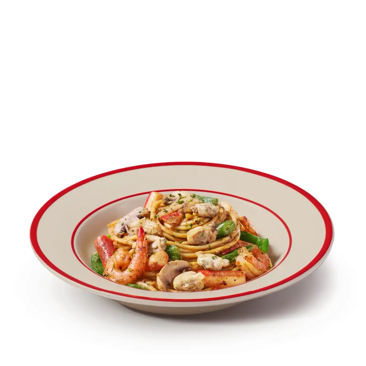 Seafood Black Pepper Spaghetti