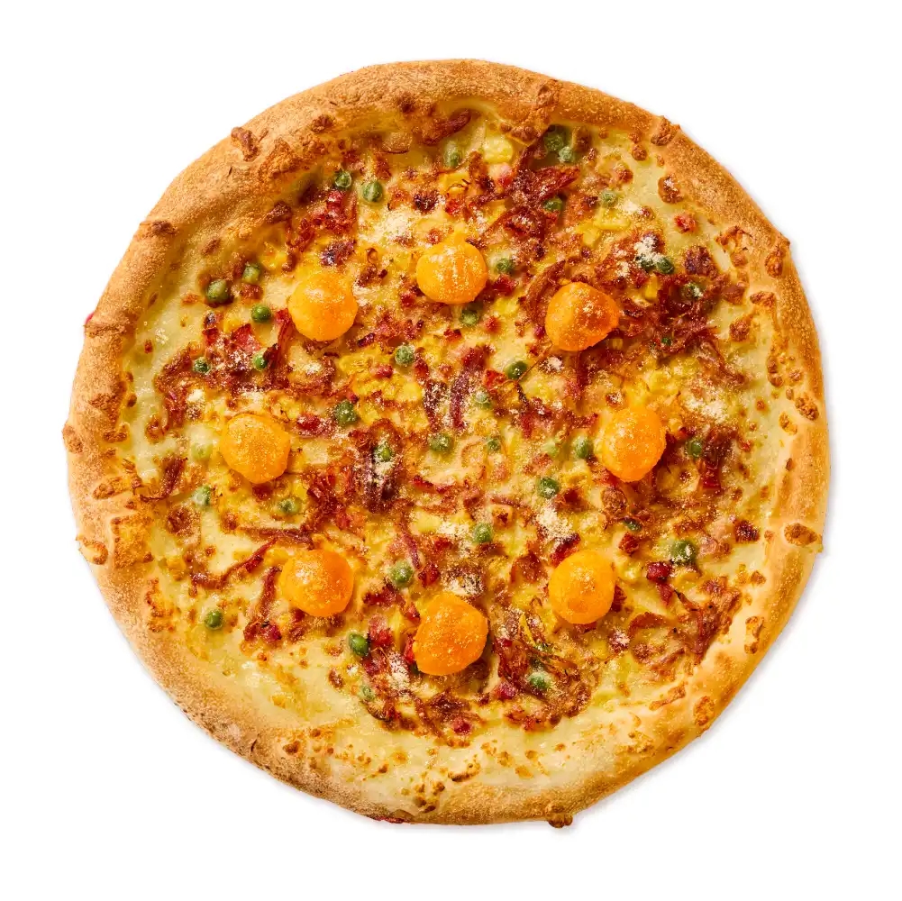Salted Egg Pizza (No Crust)