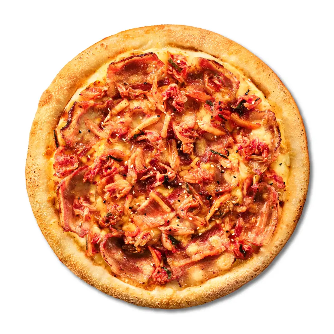 Kimchi Pork Pizza