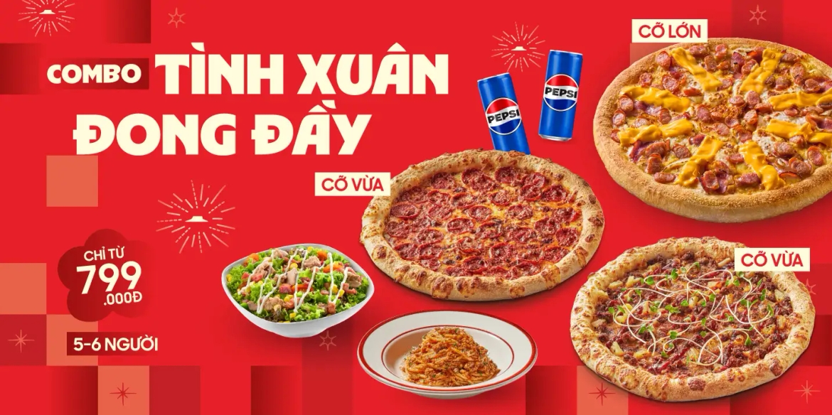 Combo Tình Xuân Đong Đầy