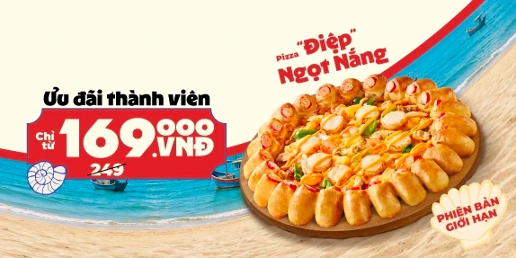 Pizza “Điệp” Ngọt Nắng
